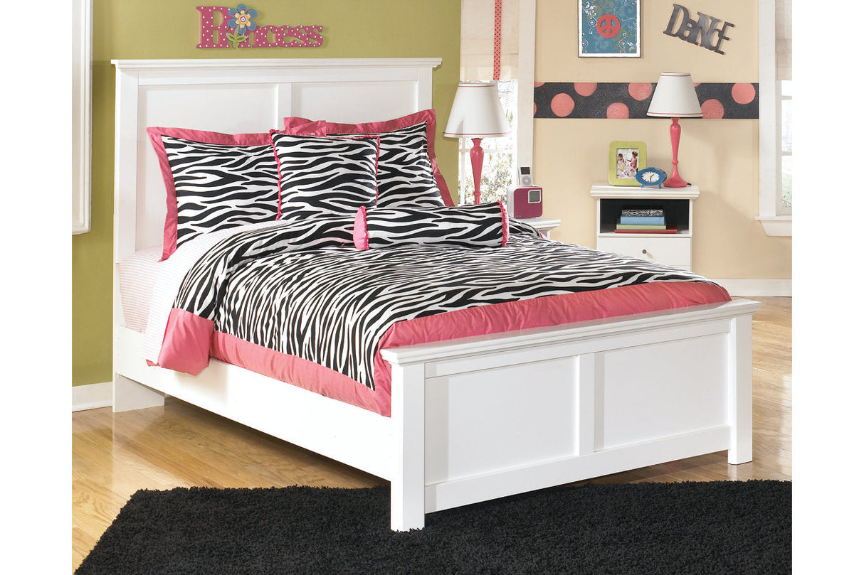 Bostwick Shoals White Full Panel Bed