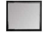 Kaydell Black Bedroom Mirror (Mirror Only)