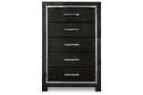 Kaydell Black Chest of Drawers