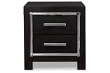 Kaydell Black Nightstand