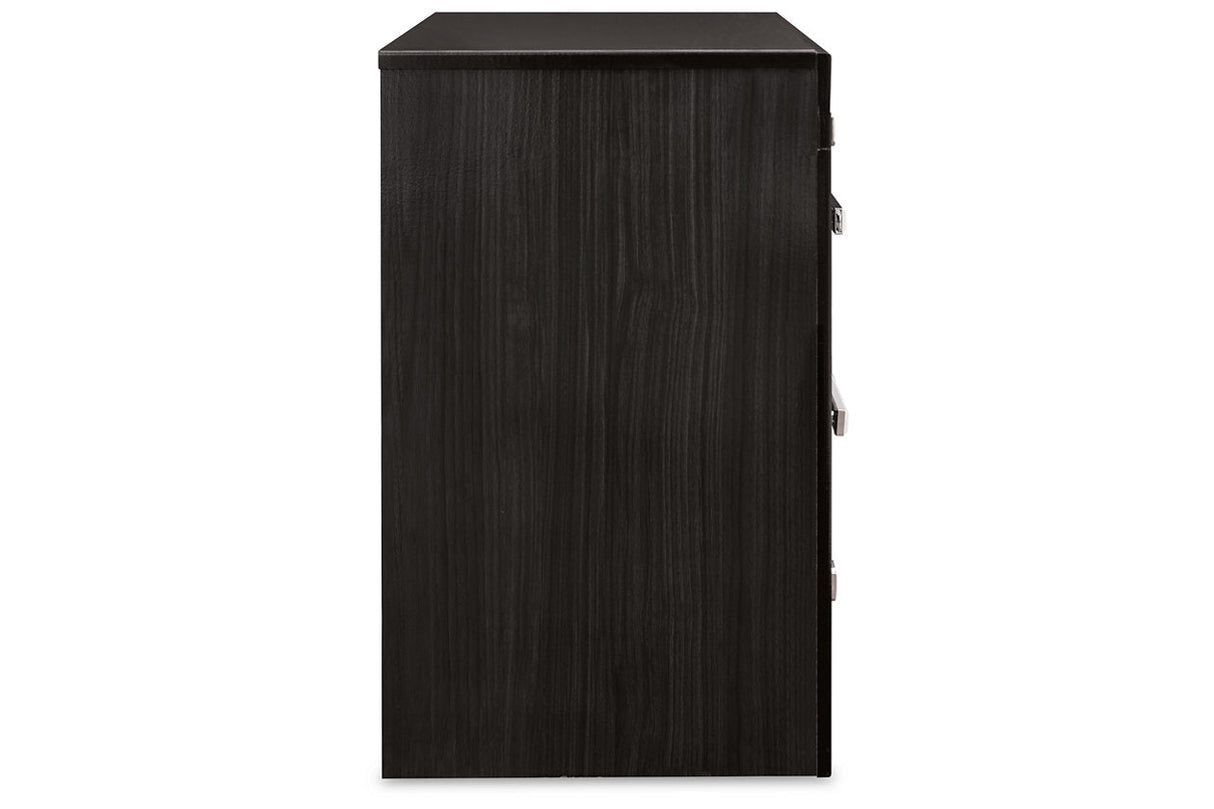 Kaydell Black Nightstand