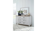 Haven Bay Two-tone Dresser and Mirror