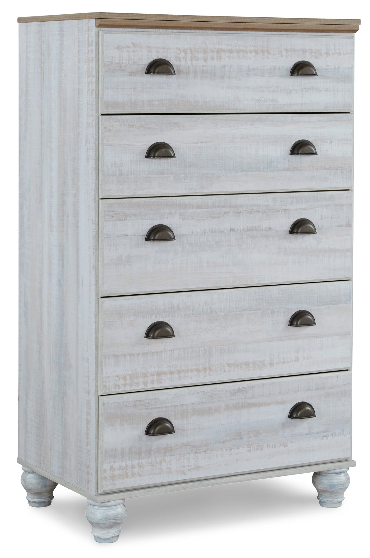 Haven Bay Two-tone Footboard Storage Panel Bedroom Set