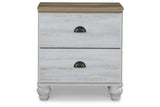 Haven Bay Two-tone Nightstand