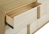 Maya Natural Panel Bedroom Set by New Era Innovations at Eve Furniture