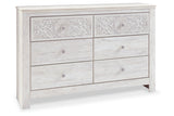 Paxberry Whitewash Dresser