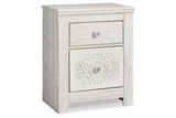 Paxberry Whitewash Nightstand