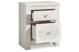 Paxberry Whitewash Nightstand