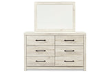 Cambeck Whitewash Dresser and Mirror