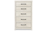 Cambeck Whitewash Chest of Drawers