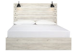 Cambeck Whitewash King Panel Bed