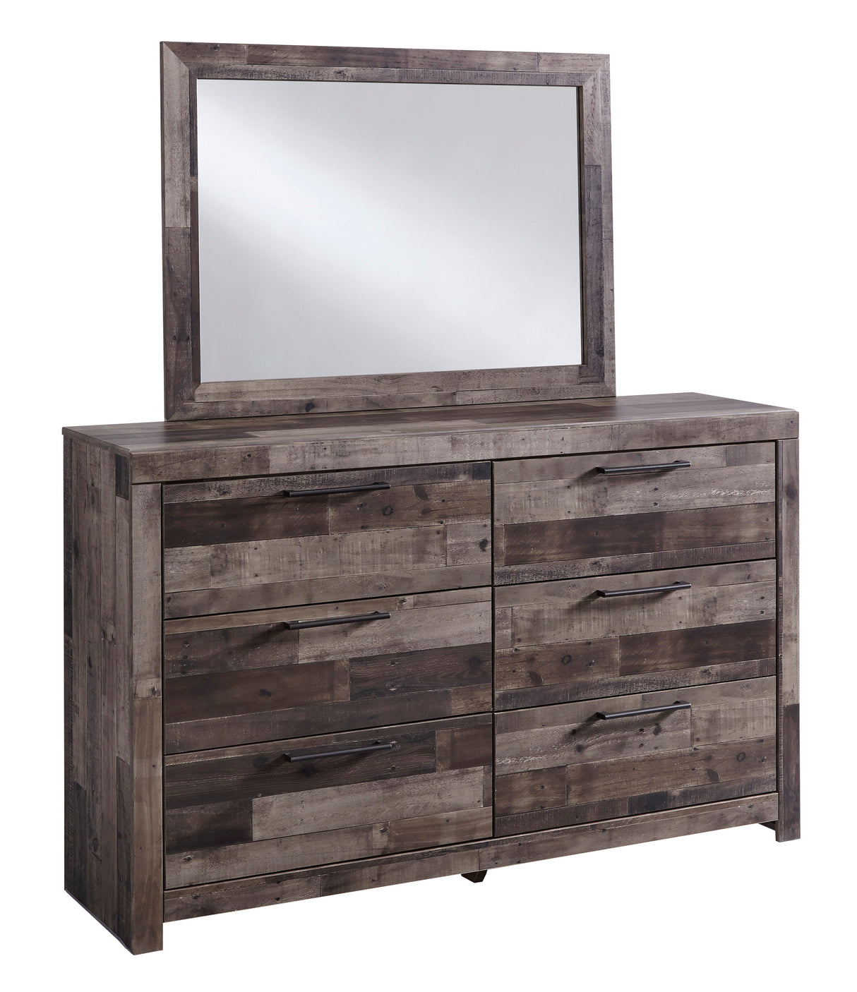 Derekson Multi Gray Bedroom Mirror (Mirror Only)