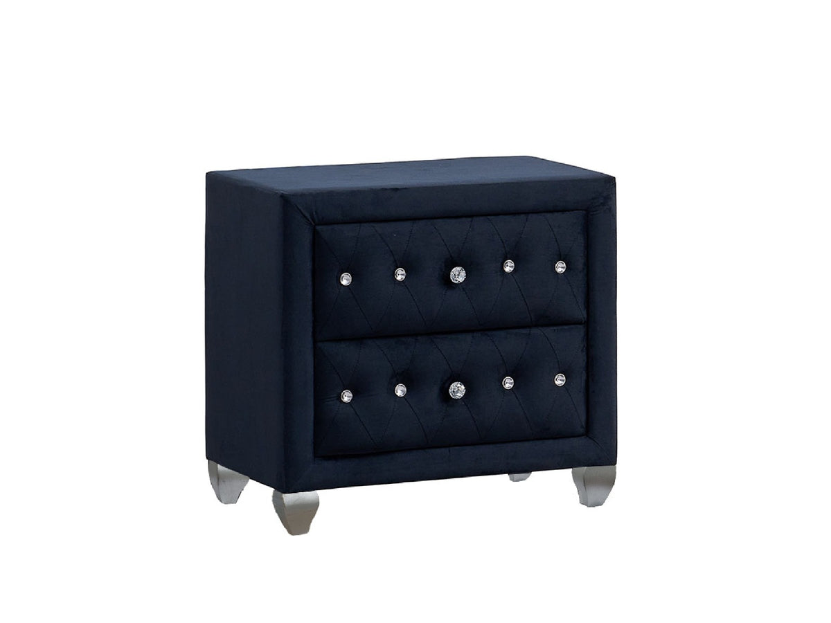 Divina Black Platform Bedroom Set by New Era Innovations at Eve Furniture