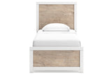 Charbitt Two-tone Twin Panel Bed