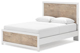 Charbitt Two-tone Queen Panel Bed