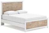 Charbitt Two-tone Queen Panel Bed