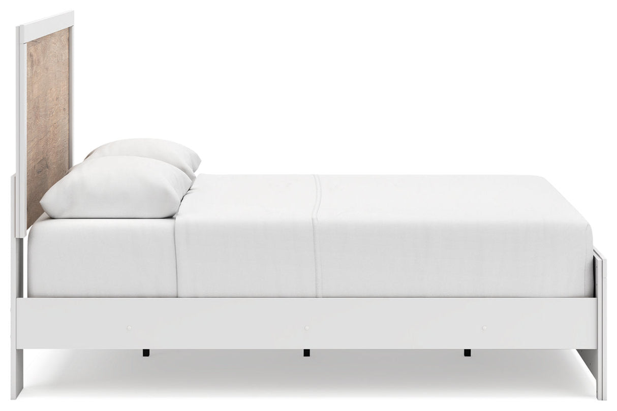 Charbitt Two-tone Queen Panel Bed