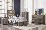 Drystan Multi Double Side Storage Platform Youth Bedroom Set