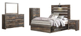 Drystan Multi Double Side Storage Platform Youth Bedroom Set