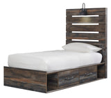 Drystan Multi Double Side Storage Platform Youth Bedroom Set