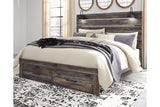 Drystan Multi King Panel Bed with 2 Storage Drawers