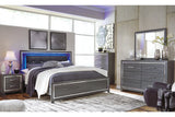 Lodanna Gray King Panel Bed