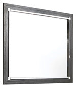 Lodanna Gray Bedroom Mirror (Mirror Only)