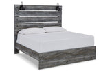 Baystorm Gray Queen Panel Bed