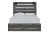 Baystorm Gray Queen Panel Bed