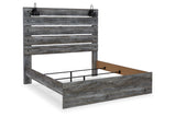 Baystorm Gray Queen Panel Bed