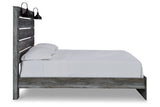 Baystorm Gray Queen Panel Bed