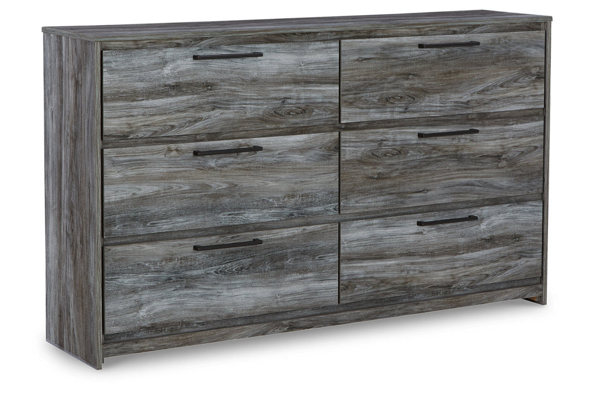 Baystorm Gray Dresser and Mirror