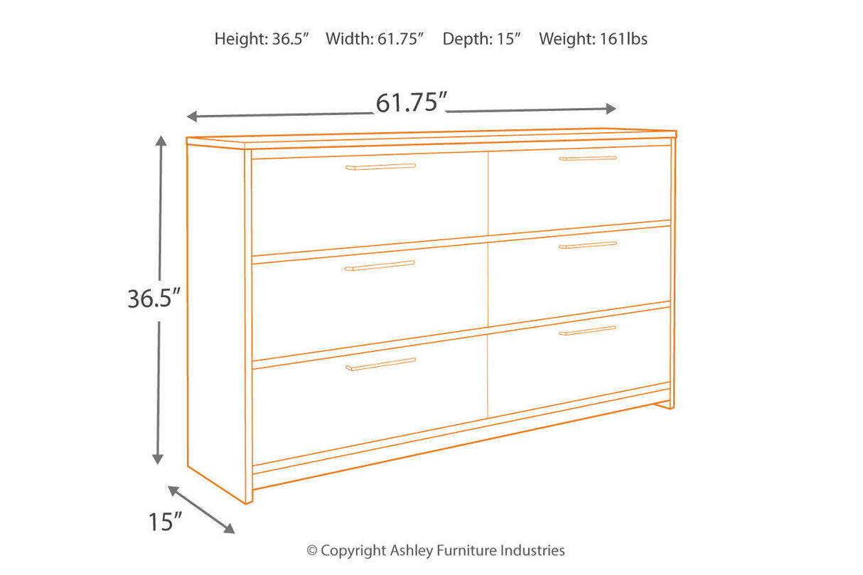 Baystorm Gray Dresser