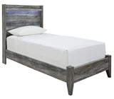 Baystorm Gray LED Panel Youth Bedroom Set