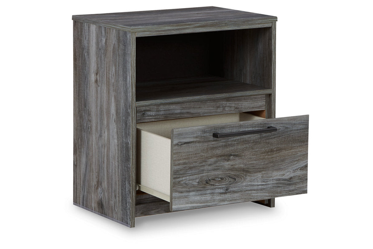 Baystorm Gray Nightstand