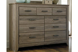 Zelen Warm Gray Dresser