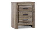 Zelen Warm Gray Nightstand