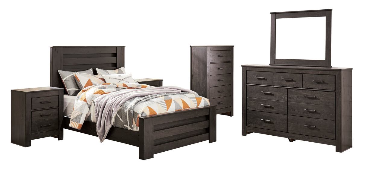 Brinxton Charcoal Panel Youth Bedroom Set