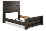 Brinxton Charcoal Full Panel Bed