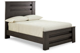 Brinxton Charcoal Full Panel Bed