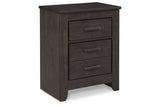 Brinxton Charcoal Nightstand