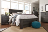 Brinxton Charcoal Full Panel Bed