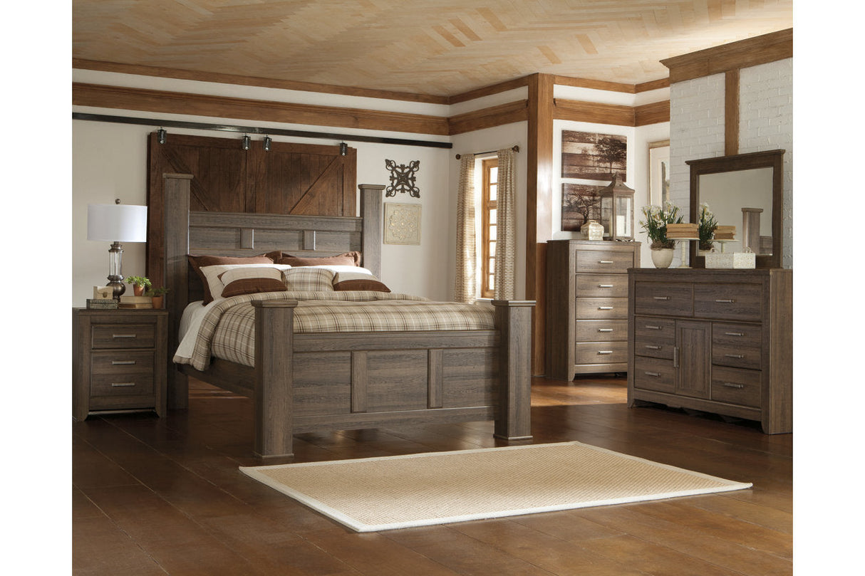 Juararo Dark Brown Dresser