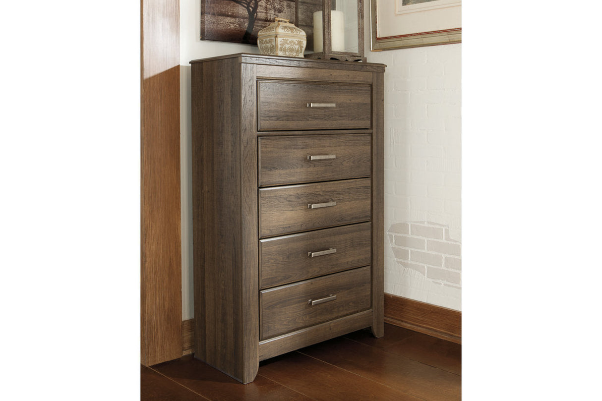 Juararo Dark Brown Chest of Drawers