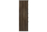 Juararo Dark Brown Chest of Drawers