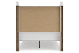 Mollviney White Full Panel Bed