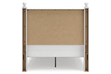 Mollviney White Full Panel Storage Bed