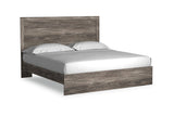 Ralinksi Gray King Panel Bed