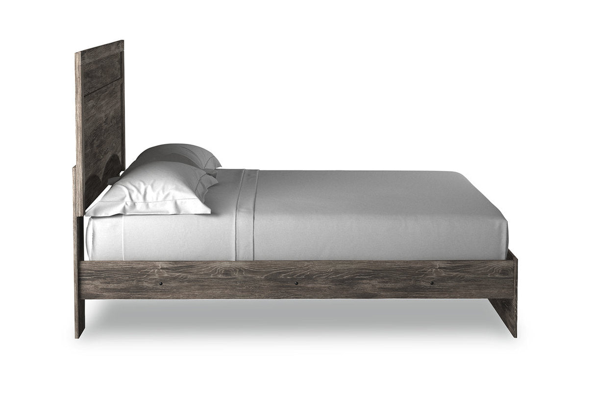 Ralinksi Gray King Panel Bed