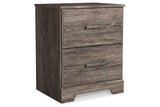 Ralinksi Gray Nightstand